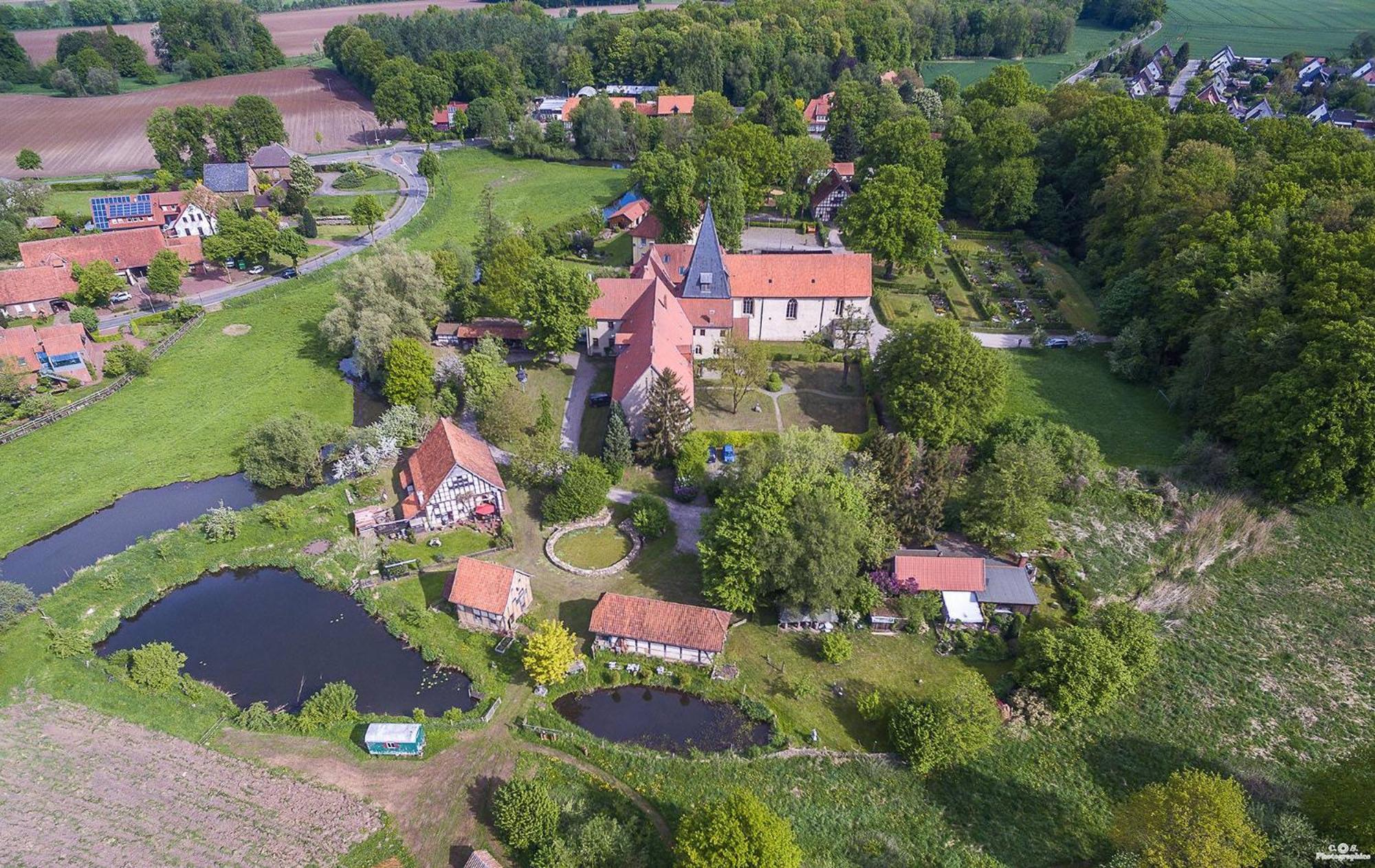 Kloster Malgarten Hotel Брамше Екстериор снимка